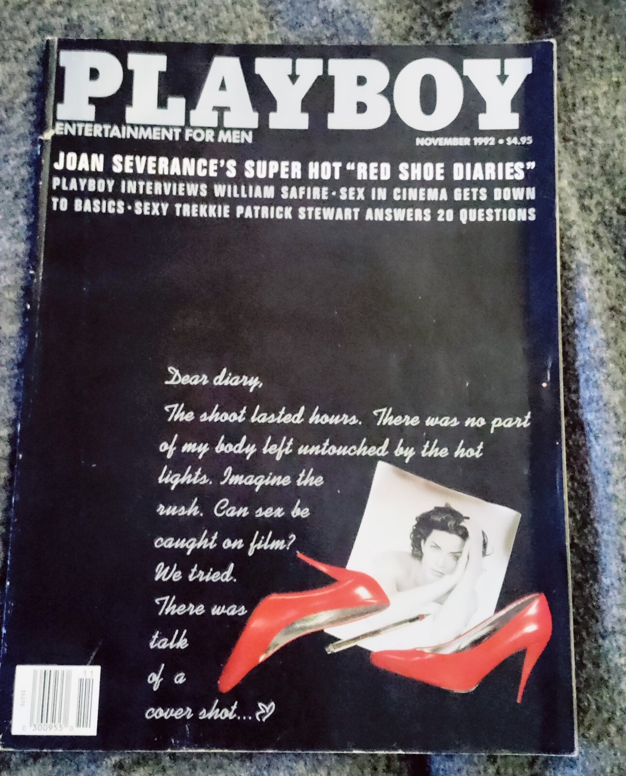💥November, 1992 Playboy.  William Safire Interview.  Sex In Cinema Pictorial