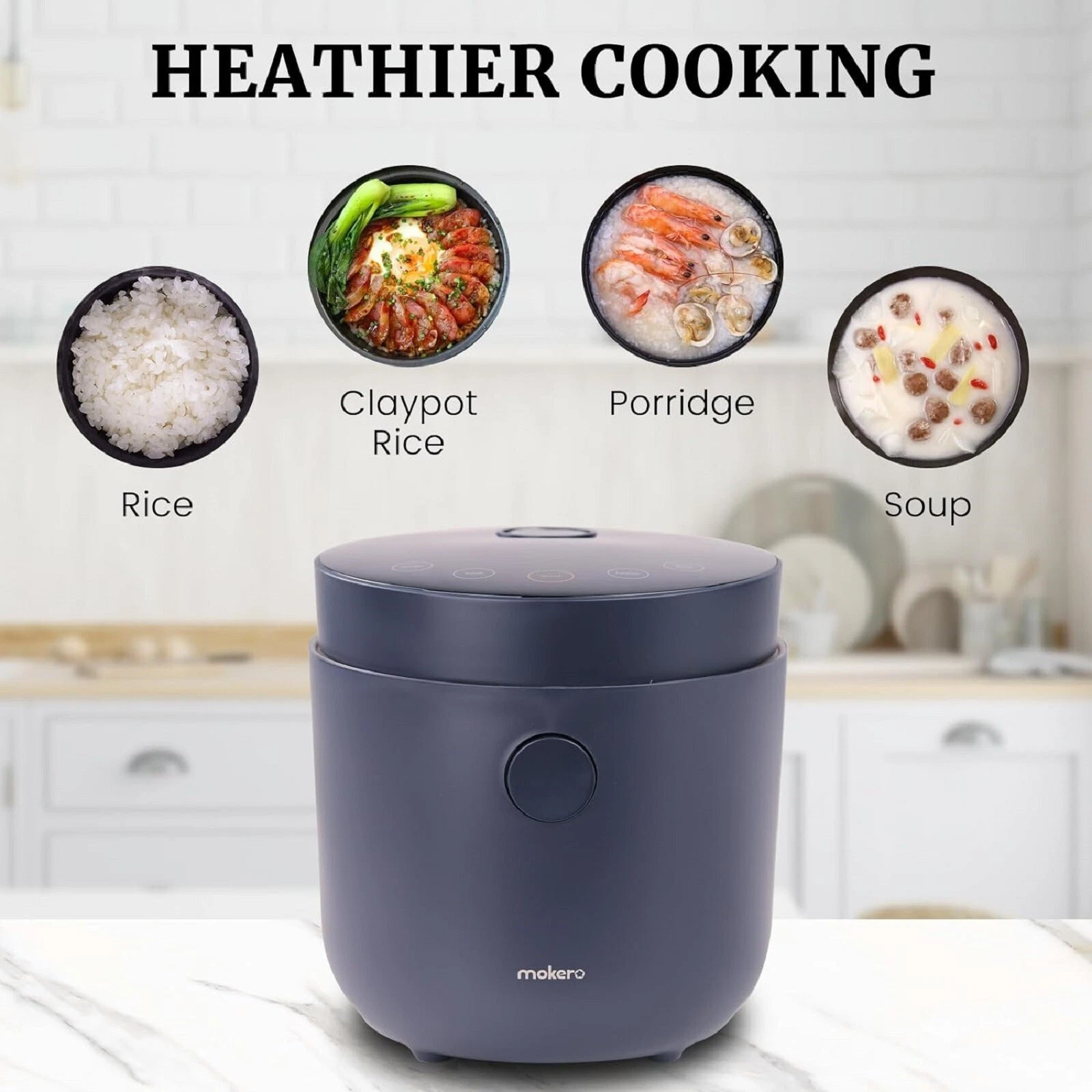 Hakka Rice Cooker Low Sugar 2 Liter Low-Carb Personal De-Sugar Rice Cooker
Opens in a new window or