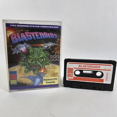 Blasteroids Amstrad CPC Spiel Image Works Tengen 1987