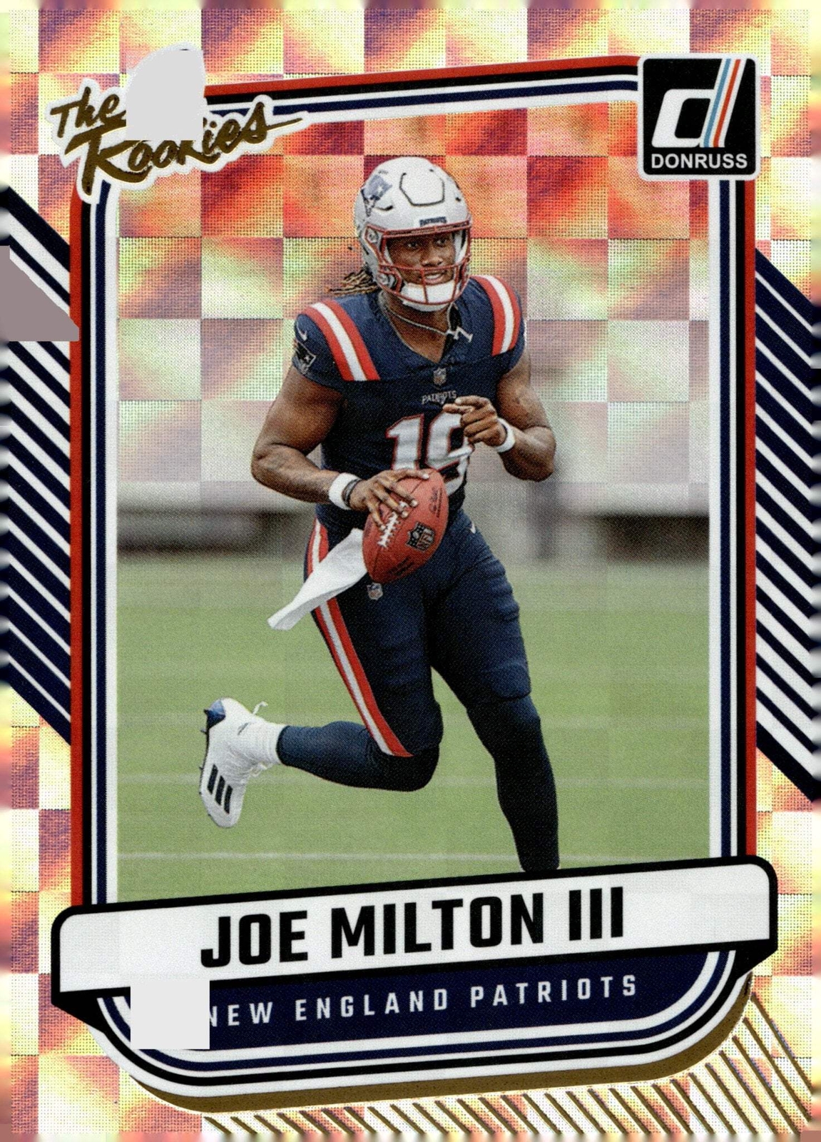 Joe Milton III 2024 Panini Donruss The Rookies RC #TR-10