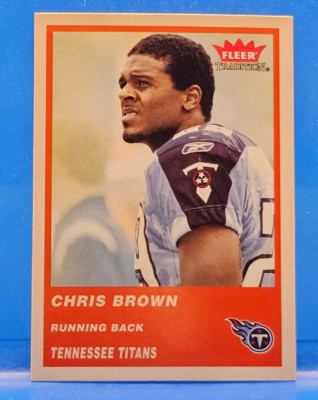 Chris Brown, RB - Fleer-Tradition / Skybox - Titans, 2004 - #146