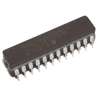 AD7870TQ/883B Complete, 12-Bit, 100 kHz, Sampling ADC Ceramic DIP-24