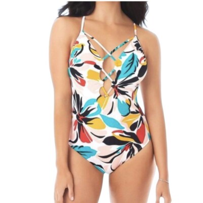 Slimming Control  Infinity Loop Key Hole One - Beach Betty by Miracle Brand - S