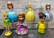 Disney Sofia The First Princess James Amber Jun of Wei-Ling Figures Doll Lot