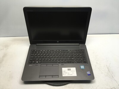 HP ZBook 15 G3 Laptop Intel i7-6820HQ 8 GB No HDD/ Battery Nvidia Quadro M2000M