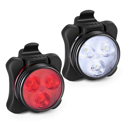 akale rechargeable bike light set