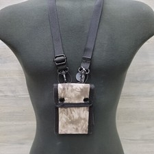 No Boundaries Men  s Double Snap Lanyard Wallet Camo Removable Credit Card Holder