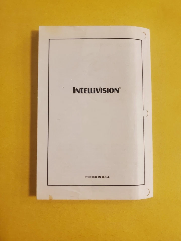 intellivision bump n jump manual Instructions Only - Image 2 of 2