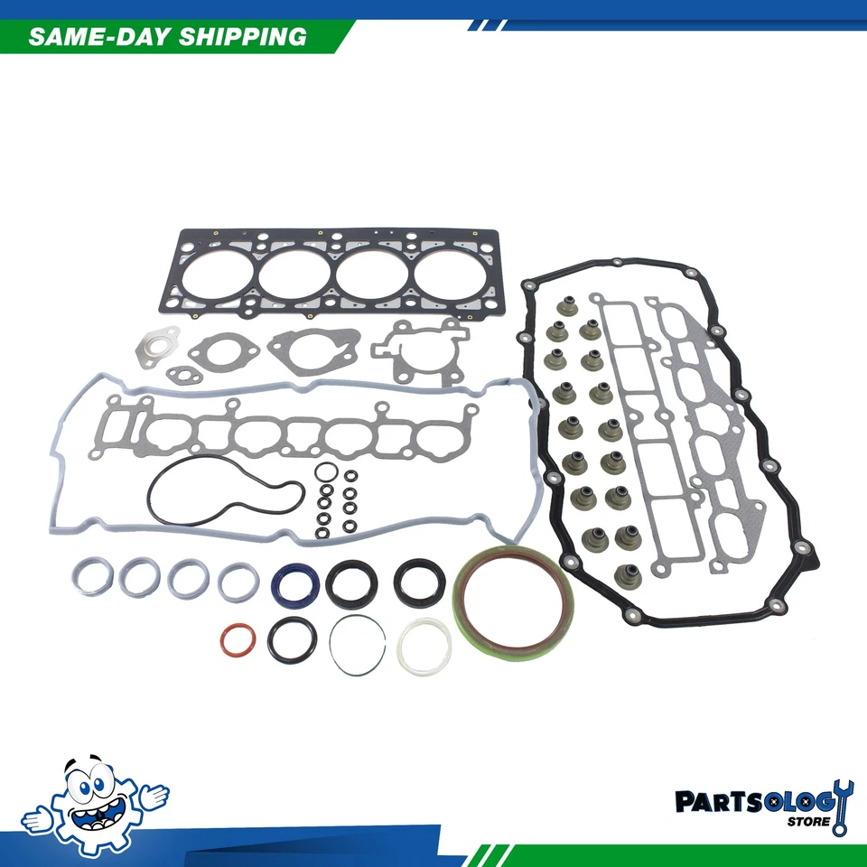 Kit de reconstrucción de motor maestro DNJ EK151AM para 97-00 Dodge Breeze Caravan 2,4 L DOHC Foto 2 de 4