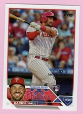 2023 Topps 582 Montgomery Club #209 Darick Hall RC Philadelphia Phillies