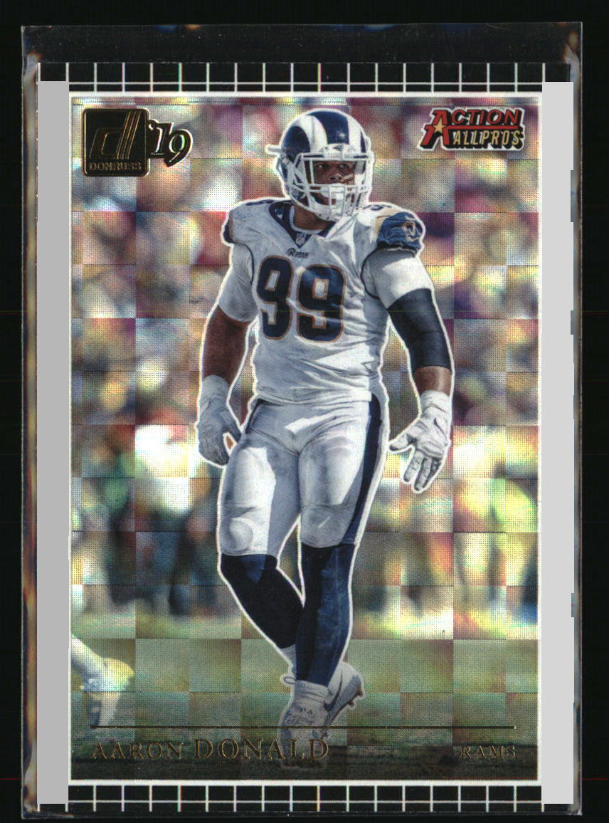 2019 Donruss Action All-Pros #AAP-5 Aaron Donald