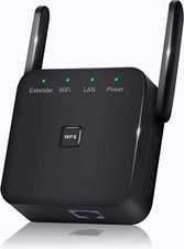 Newest 300mbps WiFi Extender/Repeater/Booster with Ethernet Portfor, Quick Setup