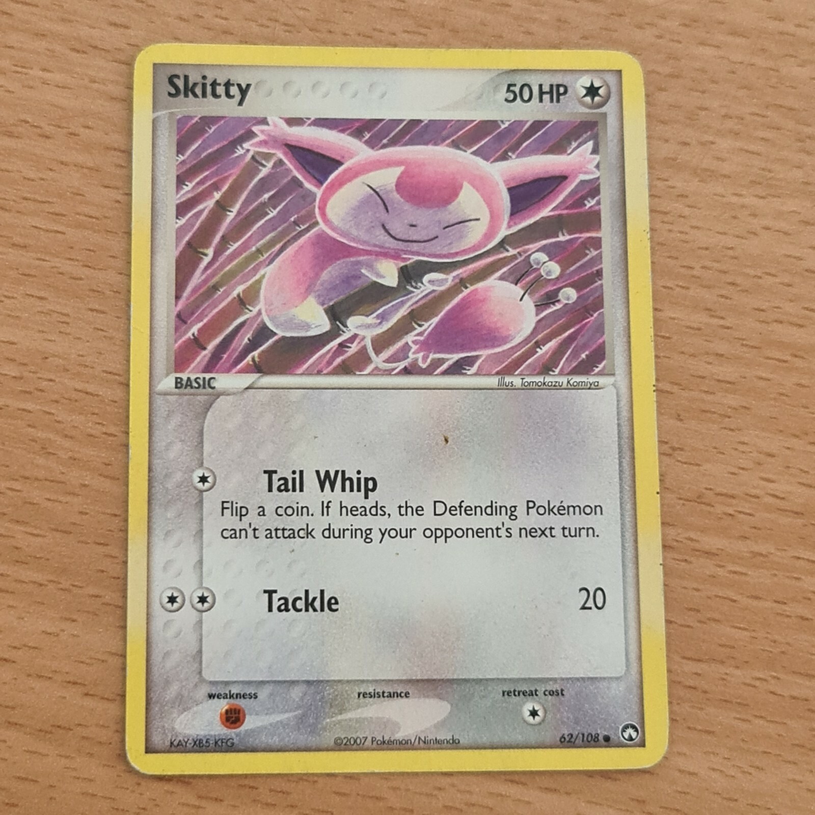 Skitty 62/108 Ex Power Keepers Pokemon Card | LP | #42