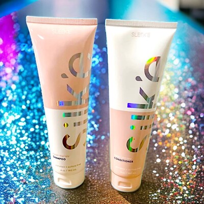 Sleeke Silk'e Conditioner & Shampoo Set 6 oz Each Repair Therapy
