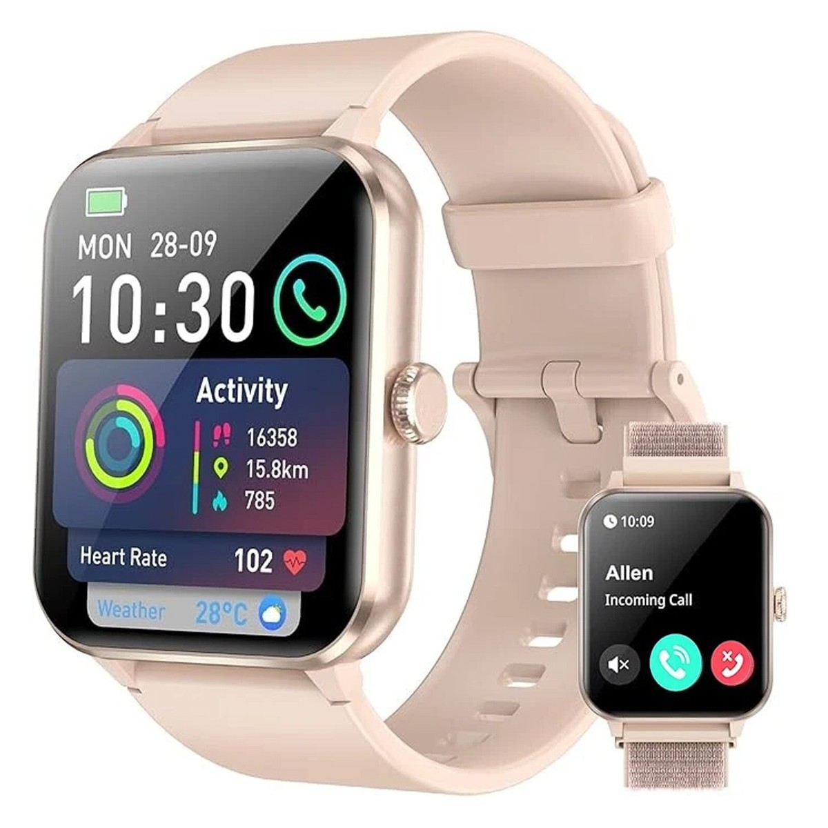 Smart Activity Watch Ladies Smart Watch Women Ladies Fitness