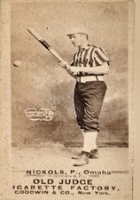 CHARLES KID NICHOLS BASEBALL CARD *2X3 FRIDGE MAGNET* CARDINALS PHILLIES PITCHER