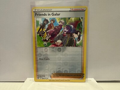 Friends in Galar 140/172 Reverse Holo NM TCG Pokemon 0912 #214