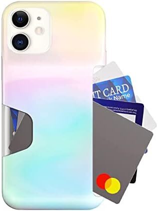 for iPhone 11 & iPhone XR Wallet Case with Credit Card Holder for Women - Slim P