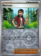 Norman Reverse Holo Uncommon SV04: Paradox Rift 168/182 NM