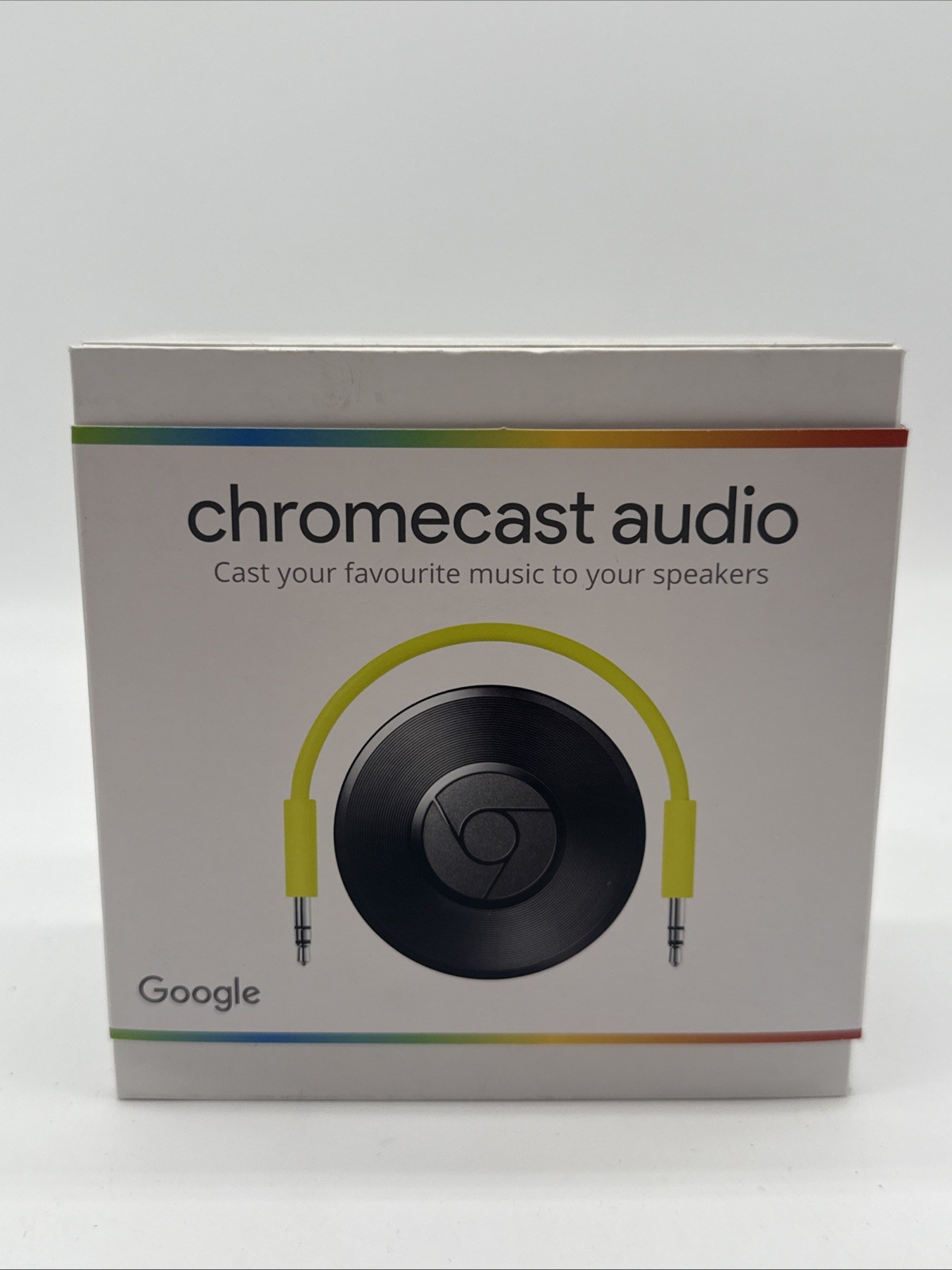 GENUINE GOOGLE CHROMECAST AUDIO WIFI MEDIA STREAMING DEVICE GA3A00148-A04-Z01