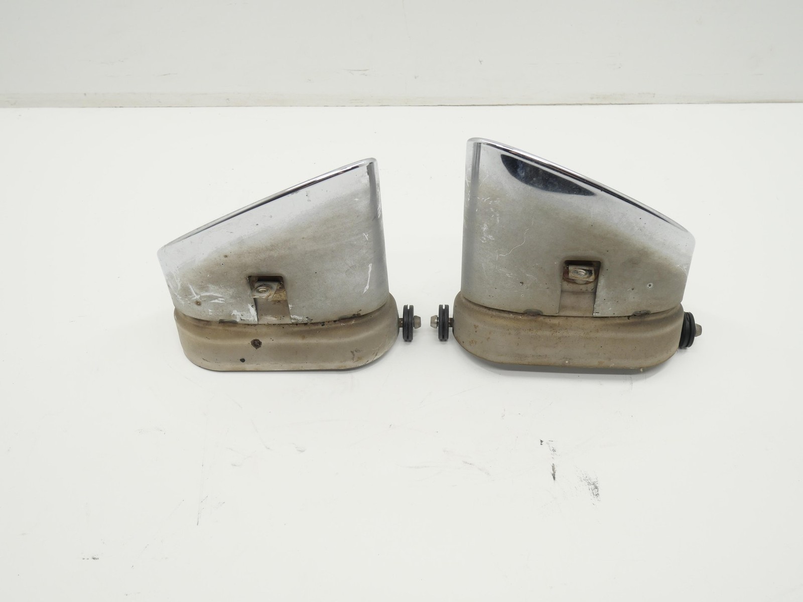 2005 Bentley Continental GT Exhaust Muffler Tips Pipe Left & Right Set 59k OEM