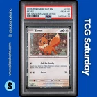 2023 POKEMON SV BS PROMO D. RIVALS 1-PACK BLISTER #200 EEVEE COSMOS HOLO PSA 10
