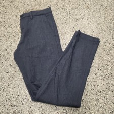 Dockers Alpha Khaki Slim Fit Pants Men  s W30 L32 Navy Blue