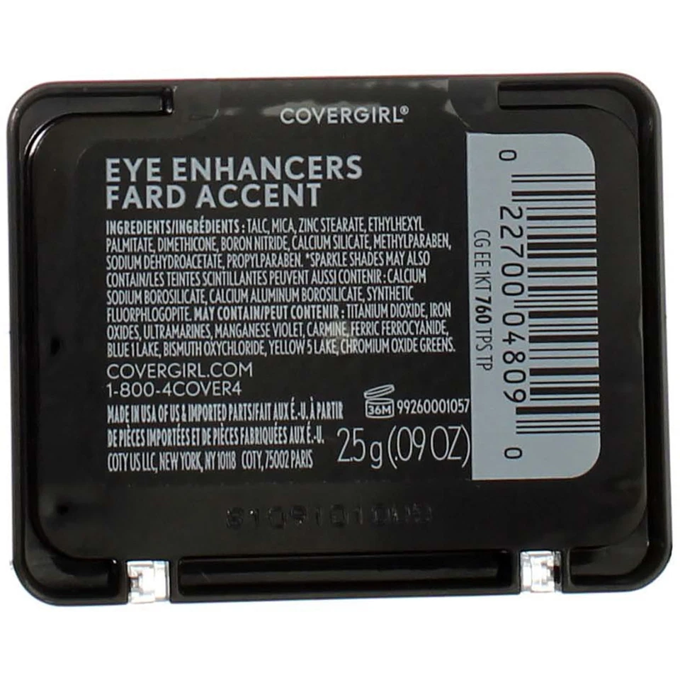 3 Pack CoverGirl Eye Enhancers 1-Kit Eyeshadow, Tapestry Taupe 760, 0.09 oz - Image 2 of 2