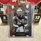 2025 Select #80 DRAKE MAYE Concourse Tri-Color Prizm /399 Color Match PATRIOTS