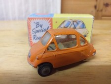DieCast Car  HEINKEL Bubble Car CORGI Code 3 REPAINT Repro Box VG ORANGE.