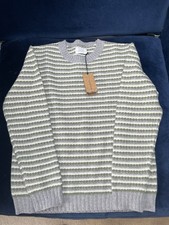 Timothy Everest Tuck Stitch Okrągły dekolt - Zielony - Rozmiar XL - Fabrycznie nowy z metką