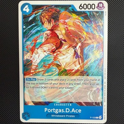 Portgas.D.Ace (Store Tournament 2025 Vol. 4) P-103 PR Regular One