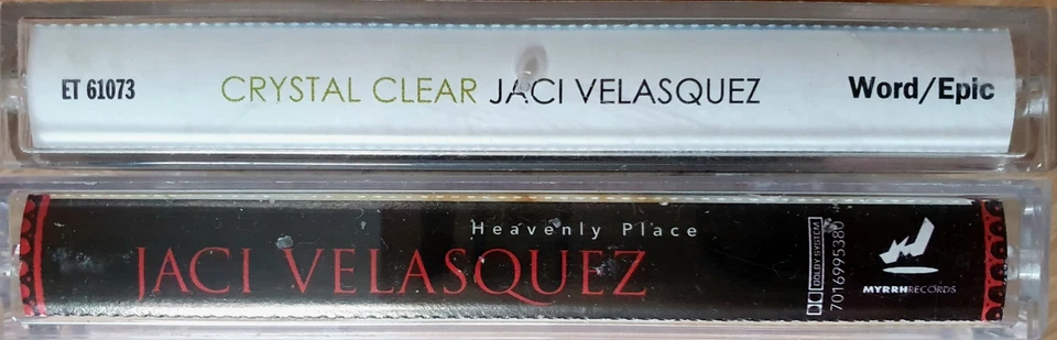 2 x JACI VELASQUEZ Albums: CRYSTAL CLEAR & HEAVENLY PLACE Foto 3 de 4