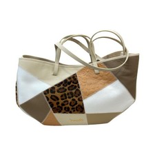 BRACCIALINI Borsa donna Shopper in VERA PELLE Grande da spalla B19073