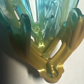 LEGO Bionicle Mask of Ice 19149pb03 Pearl Gold Trans-Light Blue Protector
