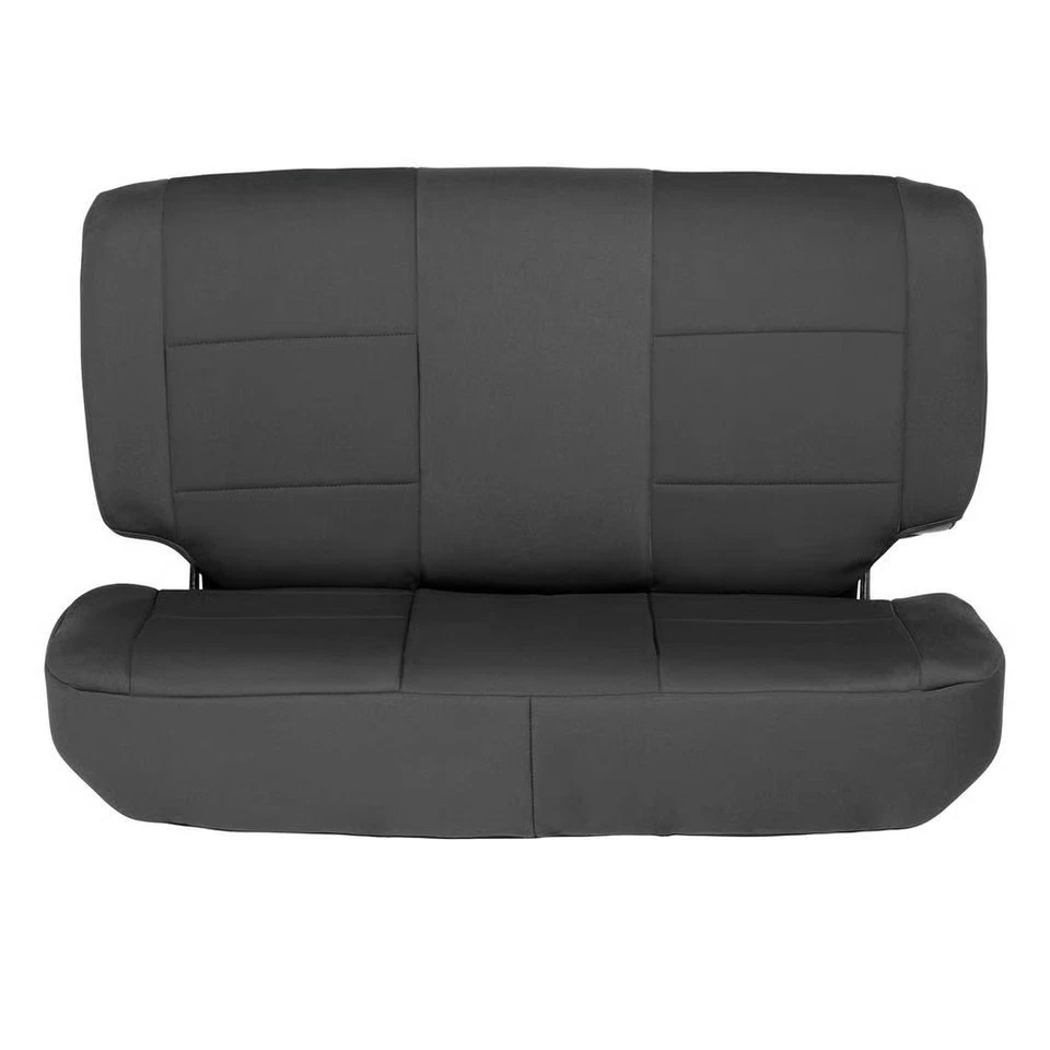 Juego de funda de asiento de neopreno delantera/trasera Smittybilt 471301 - negra Foto 3 de 4