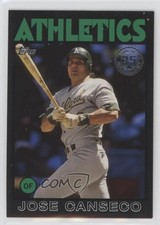 2021 Topps 1986 Baseball 35th Anniversary Series 2 Black /299 Jose Canseco 0p5e