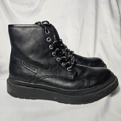 Guess Men's Boots Sz 9 Black Lace Up Citizen Fashion Boot GMCitizen-C 