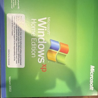 Microsoft Windows XP Home Edition OEM English X10-52418