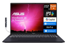 ASUS Vivobook 16 16.0 WUXGA AMD Ryzen AI 5 330, 32GB DDR5, 2TB PCIe SSD, AMD Rad