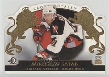 2002-03 Pacific Crown Royale Miroslav Satan #12 01ks