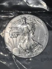One-Ounce Silver Dollar American Eagle (Random Year) BU APMEX Sealed
