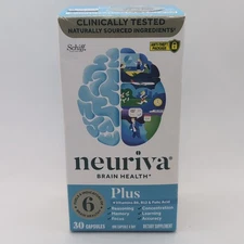 Neuriva Brain Health Memory Supplement 30 Capsules 