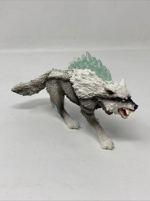 Schleich Eldrador Monster Creatures Mythical Snow Wolf Action Figure 6  42452