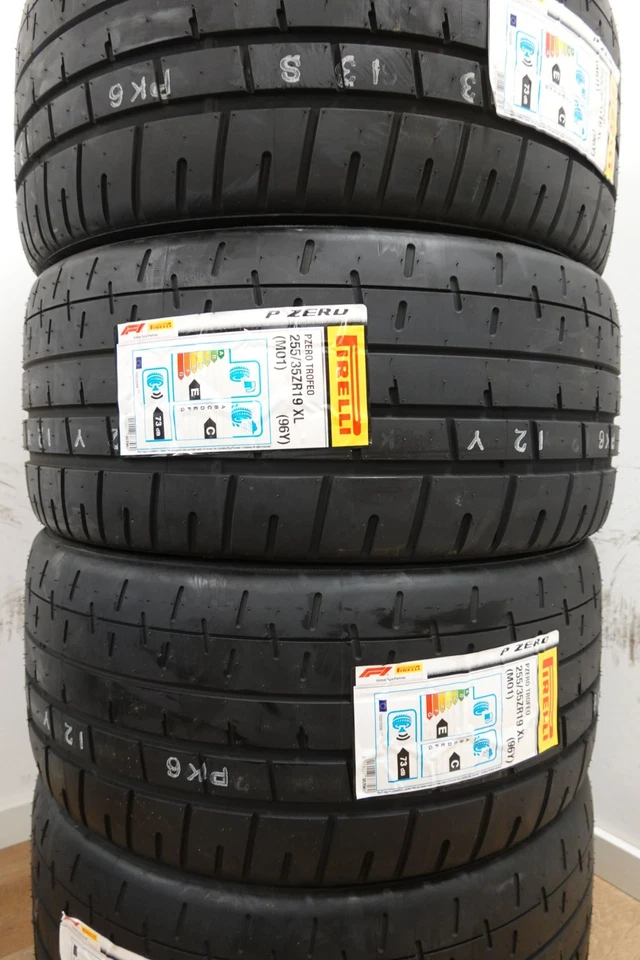 2 NEU PIRELLI 255/35 ZR19 (96Y) Semi-Slick PZero TROFEO R mo1 Sommerreifen CUP 4 - Bild 3 von 4