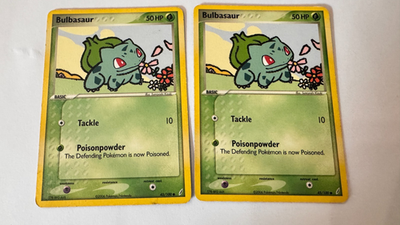 Bulbasaur Pokemon 2006 EX Crystal Guardians 45/100 (Non-holo) LP