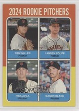 2024 Heritage High Number Quad Rookies Mason Black Erik Miller Nick Avila 10wc