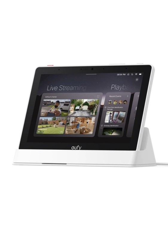 eufy Security Smart Display E10 Smart Home Hub 8"Control 4Views on 1Screen NoFee