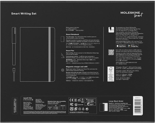 Moleskine Smart Writing Set, Smart Notebook con Smart Pen Inclusa - Foto 7 di 7