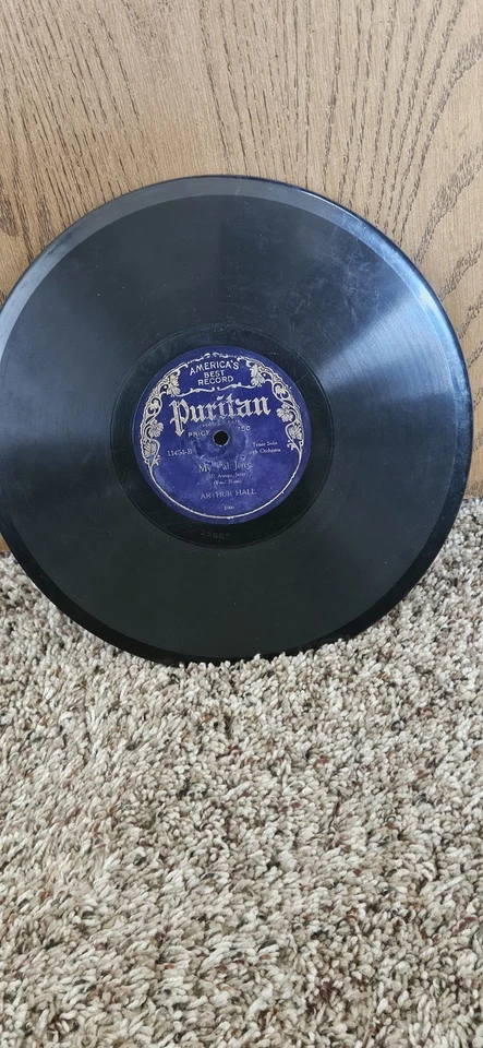 Arthur Hall 78rpm 10" Record My Pal Jerry - Image 2 of 2